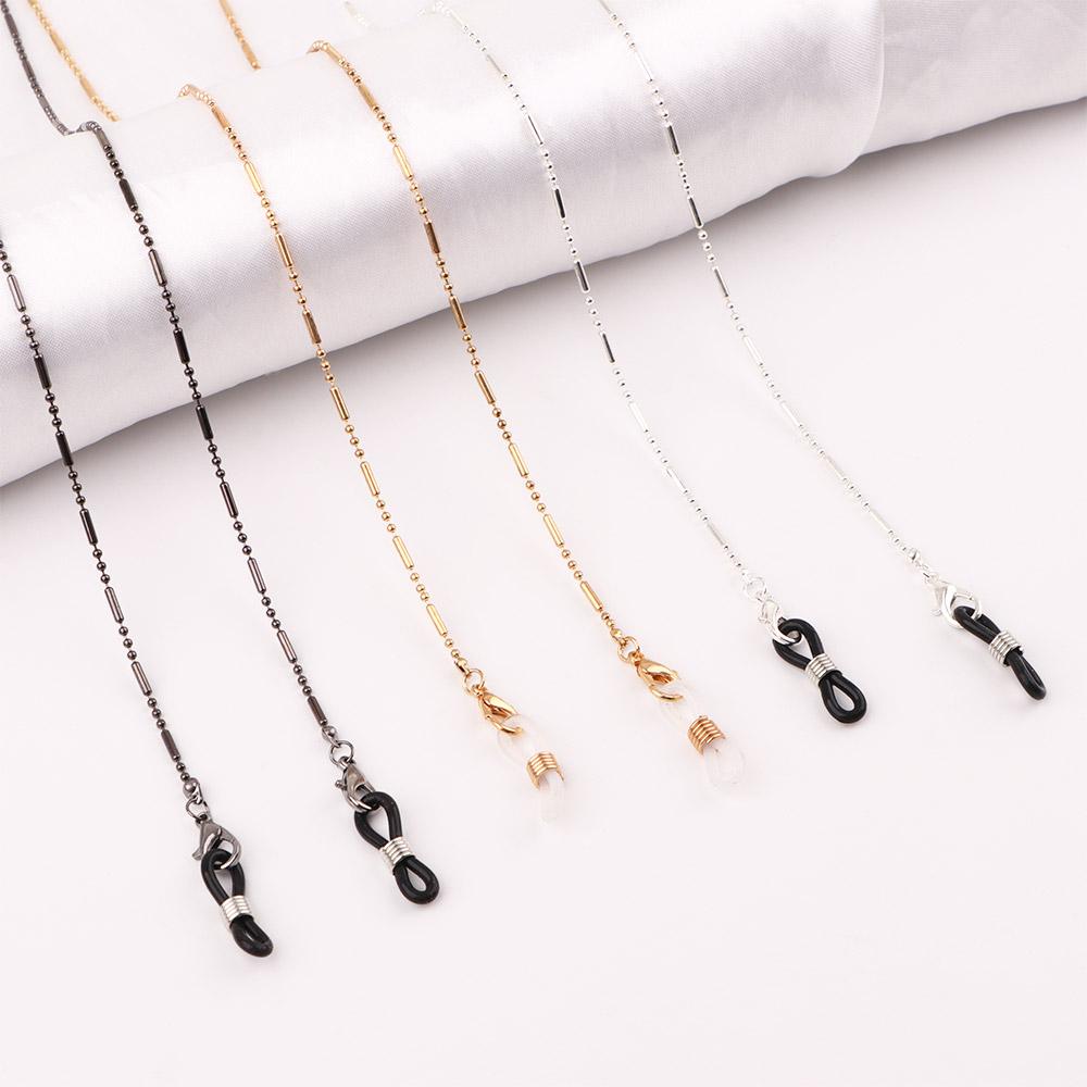 Mask Chain Holder - Simple Trendy Female Alloy Neck Straps