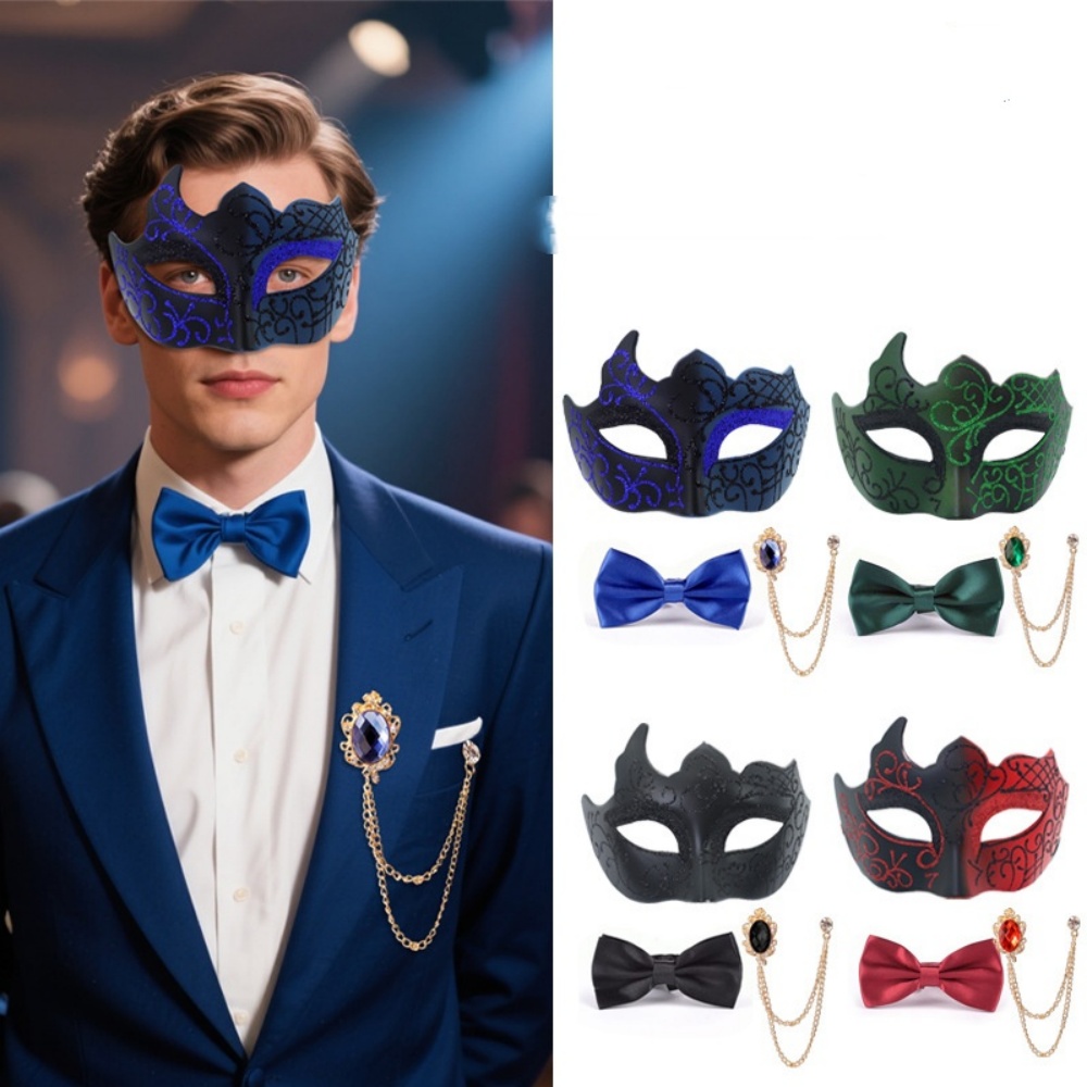 Half-Face Painted Party Mask S - Respirator Half Face ulasan dan harga