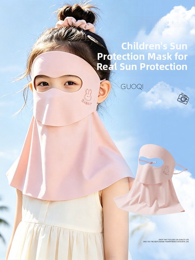Kids Outdoor Sun Protection Fa - Kids Face Mask ulasan dan harga