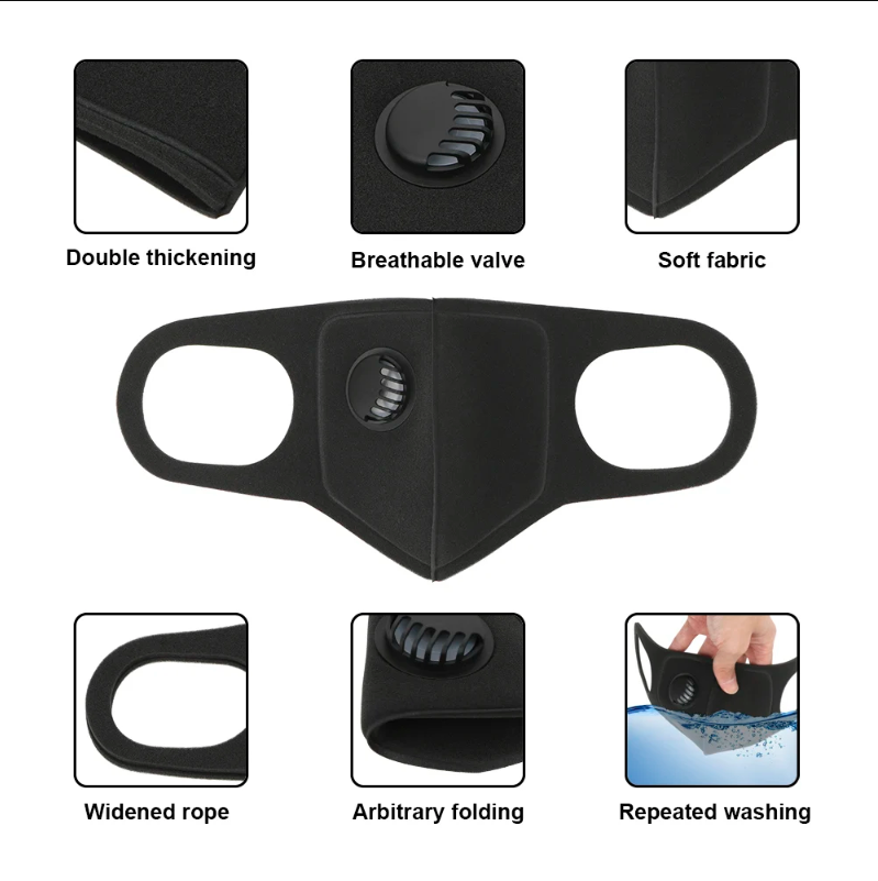 Washable Reusable Unisex Mouth - Pm2.5 Filter Insert ulasan dan harga